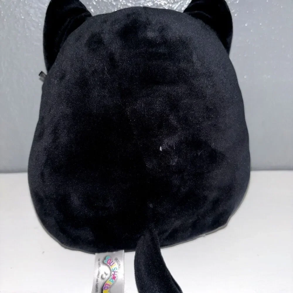 Squishmallow Halloween 2020 Catarina the Cat Black w/Pink Ears and Belly RETIRED